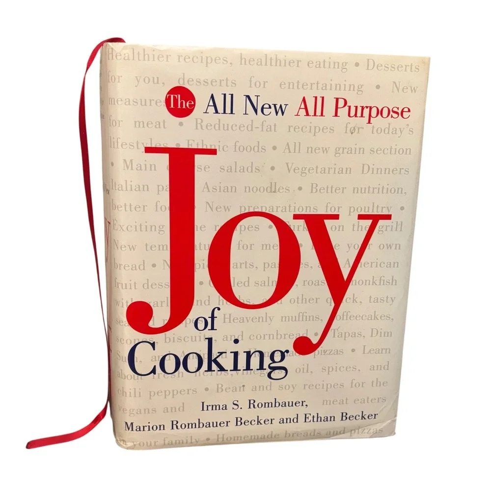 Joy of Cooking | 1997 Hardcover Cookbook | Irma Rombauer Ethan Becker Scribner